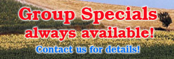 Group Specials - Contact Us!